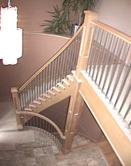 beige stairs